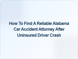 How to Find a Reliable Alabama Car Accident Attorney After an Uninsured Driver Crash