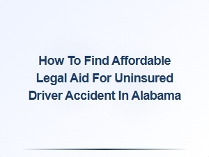 How to Get Affordable Legal Aid After an Accident in Alabama